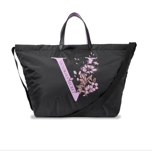 V floral tote - Picture 1 of 3